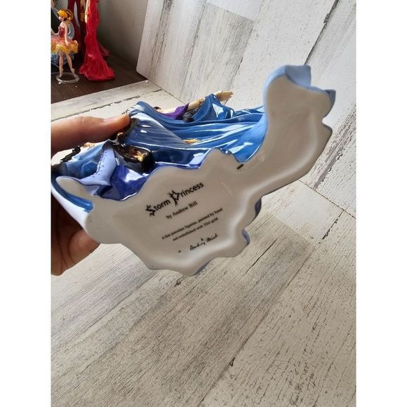 Danbury mint Storm princess Bill figurine gold superhero RARE statue - Picture 10 of 10